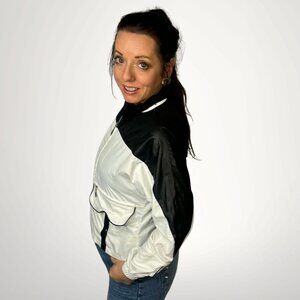 Jamie Sadock Y2K Colorblock Golf Jacket Athleisure Sport Jacket